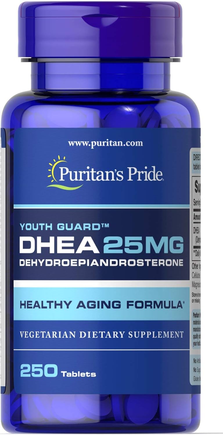 Puritan's Pride Youth Guard DHEA 25mg – 250 Comprimidos