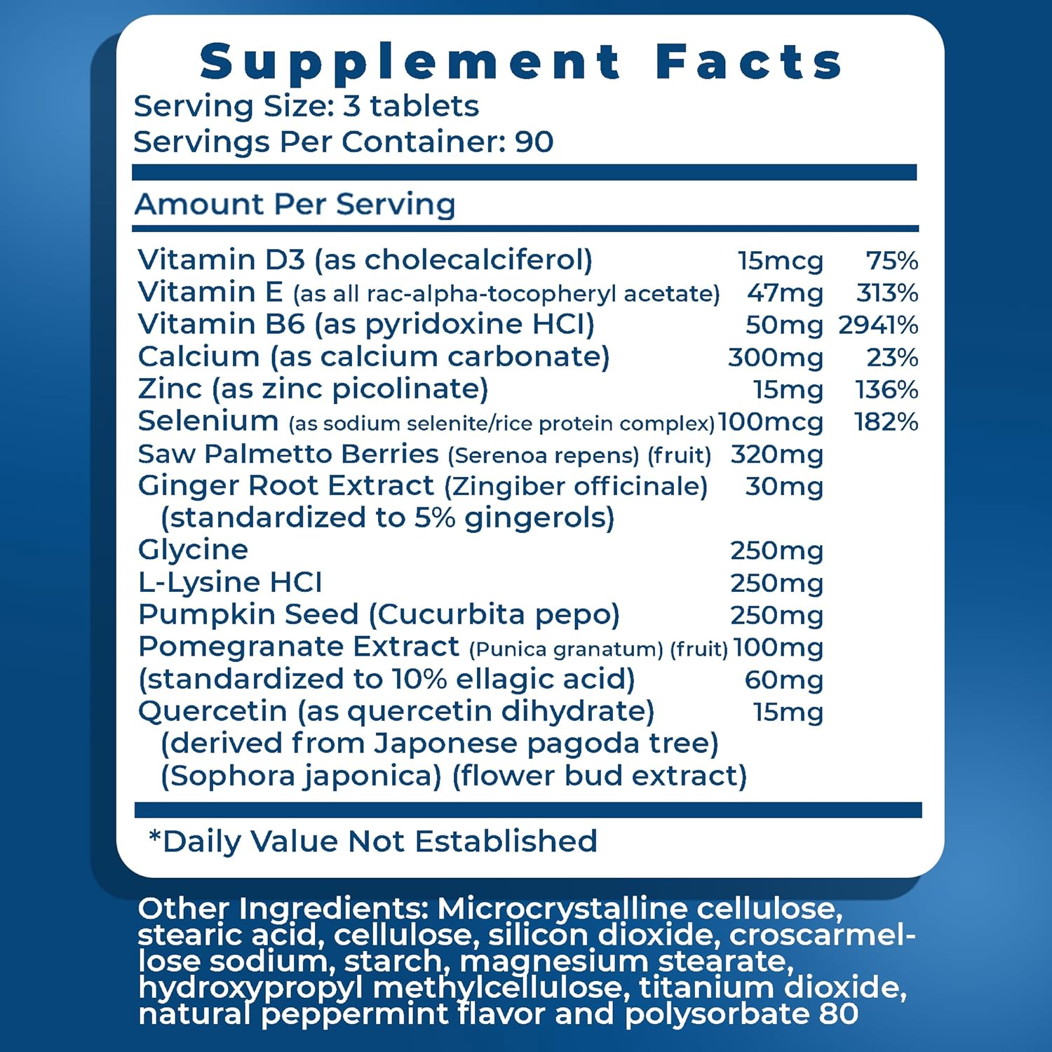 Real Health A Fórmula da Próstata com Saw Palmetto e Vitaminas 270 Comprimidos