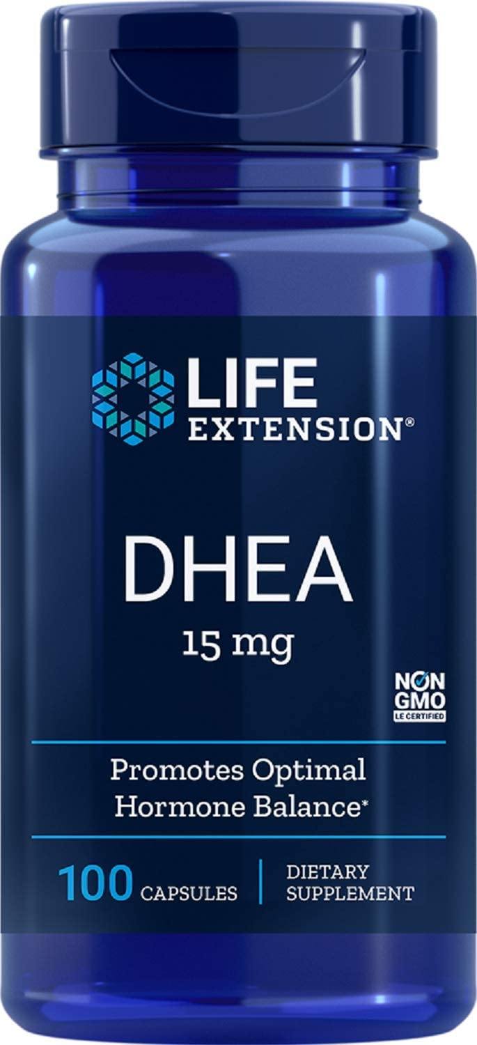 Life Extension DHEA 15 mg, 100 Capsulas