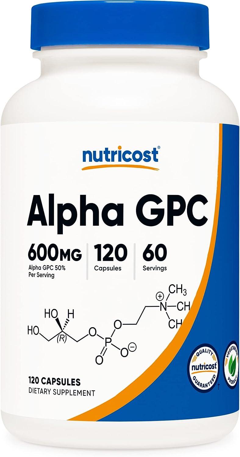 Nutricost Alpha GPC 300 mg, 120 Capsulas